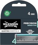 Wilkinson Quattro Titanium scheermesjes - 4 stuks