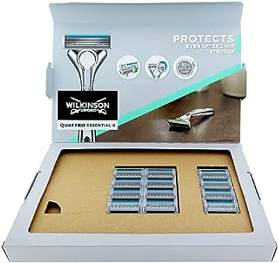 Wilkinson Quattro scheermesjes - 12 stuks