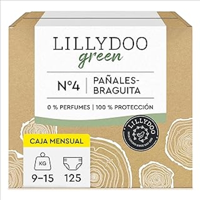 LILLYDOO  luiers maat 4 - 125 stuks