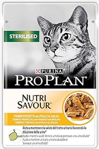 PRO PLAN Feline gesteriliseerde polo, 26 x 85 g - kattenbrokken