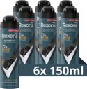 Rexona Men Advanced Protection Sport Cool anti-transpirant deodorant spray - 6 x 150 ml