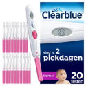 Clearblue ovulatietest digitaal 1 houder + 20 testen