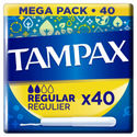 Tampax Regular - Tampons - Met Kartonnen Inbrenghuls  8 x 40 Stuks