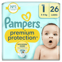 Pampers Premium Protection  luiers maat 1 - 26 stuks