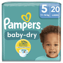 Pampers Baby Dry  luiers maat 5 - 20 stuks