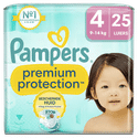 Pampers Premium Protection  luiers maat 4 - 25 stuks