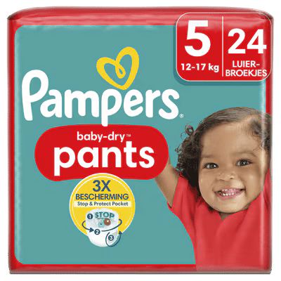 Pampers Baby Dry Pants  luierbroekjes maat 5 - 24 stuks
