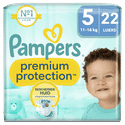 Pampers Premium Protection  luiers maat 5 - 22 stuks