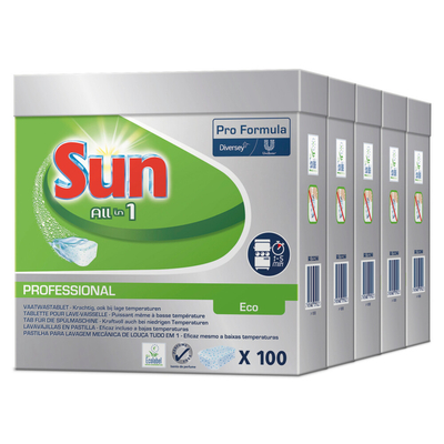 Sun All in 1  vaatwastabletten  - 500 wasbeurten
