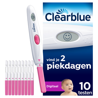 3x Clearblue Ovulatietest Digitaal 10 stuks