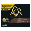 L'OR Espresso Forza Koffiecups Familiepak 40 stuks