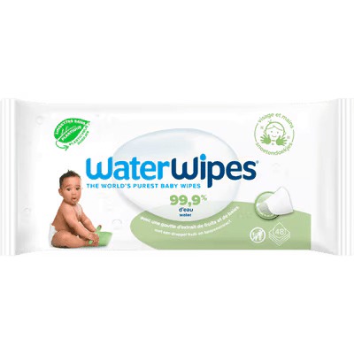 Waterwipes snoetendoekjes billendoekjes - 48 stuks