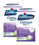 Davitamon Calcium Met Vitamine D Kauwtabletten 2x60KTB