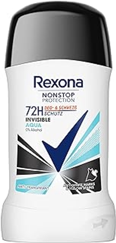 Rexona Nonstop Protection Deostick Anti-transpirant Invisible Aqua 50 ml