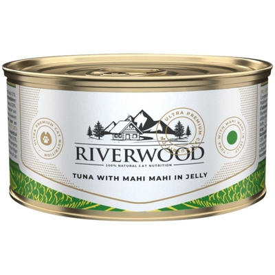 Riverwood Goudmakreel Tonijn, 85 gram - natvoer katten
