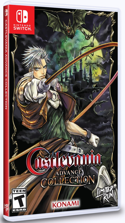 Castlevania Advance Collection - Circle of the Moon Cover (Limited Run Games) Nintendo Switch