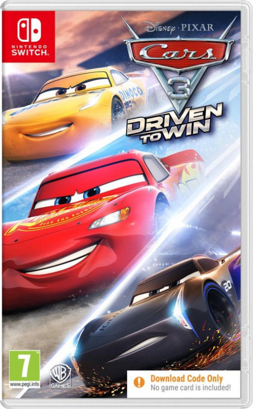 Cars 3 Driven to Win (Code in a Box) Nintendo Switch