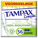 Tampax Tampons Cotton Protection Super 56 stuks