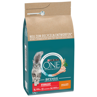 Purina ONE Sterilcat met Kip Kattenvoer - 5.7 kg - kattenbrokken
