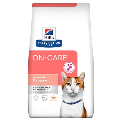 1.5 kg Hill's Prescription Diet On-Care met Kip kattenvoer droog - kattenbrokken
