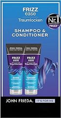 John Frieda Frizz Ease Droomkrullenset - shampoo, 250 ml & conditioner, 250 ml - haartype: golvend, krullend, frizzy - voedend voor zwierig gedefinieerde krullen