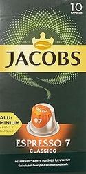 Jacobs Espresso Intenso 10 - Nespresso® * compatibele aluminium koffiecapsules - 10 pakjes 100 capsules