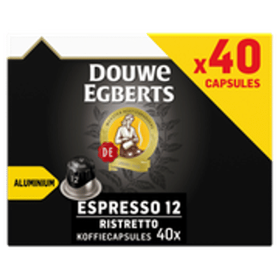 Douwe Egberts Espresso 12 Ristretto 40 capsules
