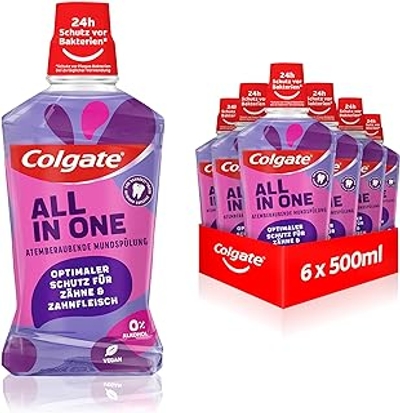 Colgate Mondspoeling All In One - 6 x 500 ml