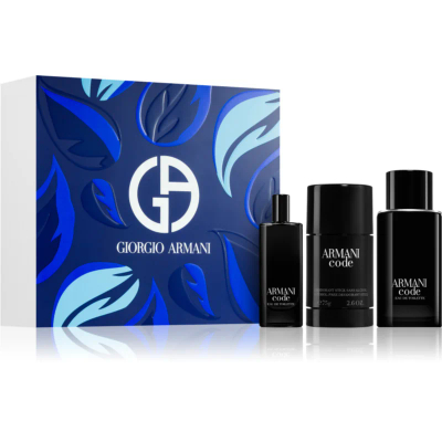 Giorgio Armani Code Homme  | 75ml + 15ml + 75g | Set 3 set