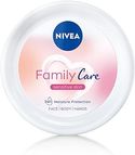 NIVEA Family Care Lichte vochtinbrengende crème voor lichaam, gezicht en handen, 450 ml