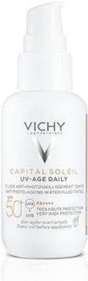 Vichy Getinte dagcrème met SPF 50+ 40 ml ? dagverzorging met UV-bescherming pigmentvlekken rimpels voorkomen Capital Soleil