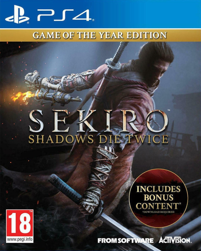 Sekiro Shadows Die Twice (Game of the Year) PlayStation 4