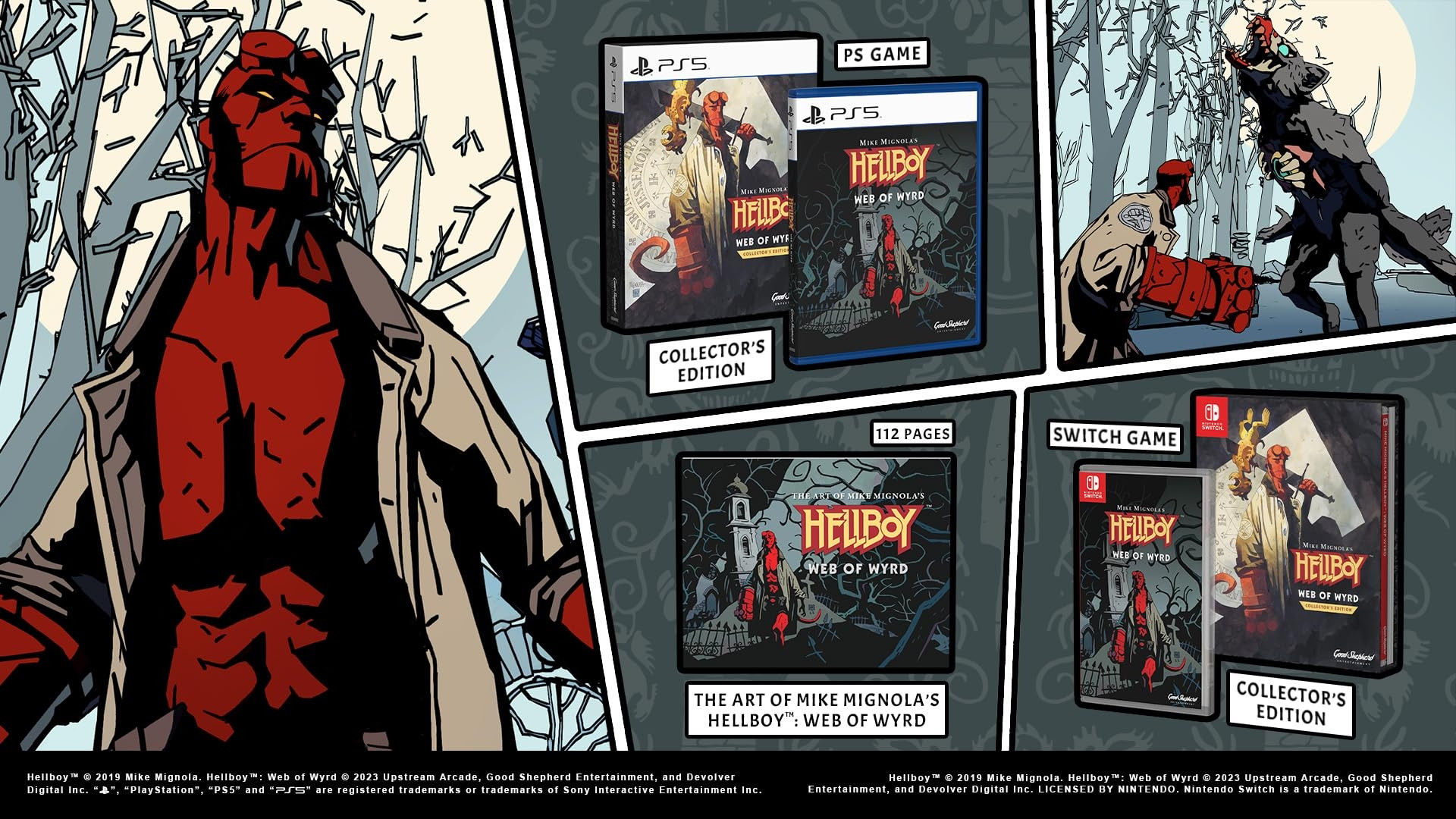 Hellboy: Web of Wyrd Collector's Edition Nintendo Switch