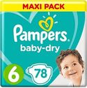 Pampers Baby Dry  luiers maat 6 - 78 stuks