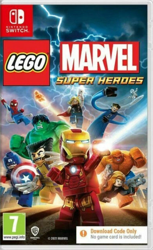 LEGO Marvel Super Heroes (Code in a Box) Nintendo Switch