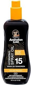 Australian Gold ZONNEBRANDCRÈME SPF15 sprayolie hydraterende formule 237 ml