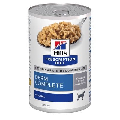 Hill’s Prescription Diet Canine Derm Complete -  24 x 370 g - natvoer honden