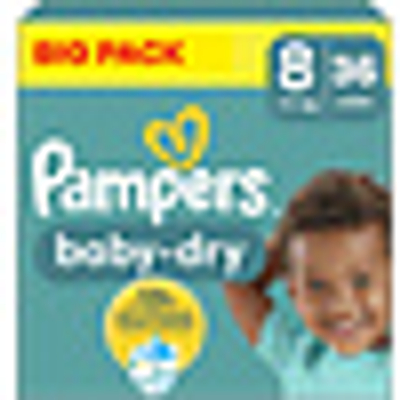 Pampers Baby Dry  luiers maat 8 - 36 stuks