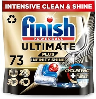 Finish Regular & Infinity Shine vaatwastabletten  - 73 wasbeurten
