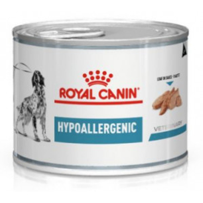 Royal Canin Veterinary Hypoallergenic natvoer hond (200 g) 2 trays (24 x 200 g) - natvoer honden