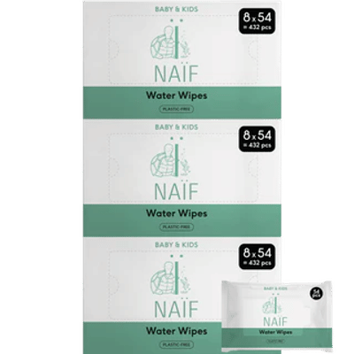 Naif Plasticvrije billendoekjes - 1296 stuks