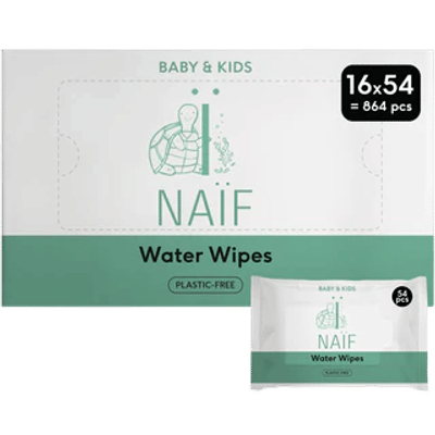 Naif Plasticvrije billendoekjes - 864 stuks