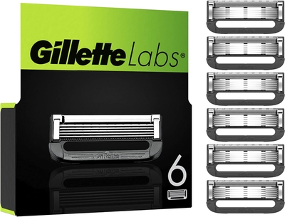 Gillette Labs scheermesjes - 6 stuks