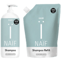 Naïf Voedende Shampoo Pomp en Navulverpakking - 1000 ml