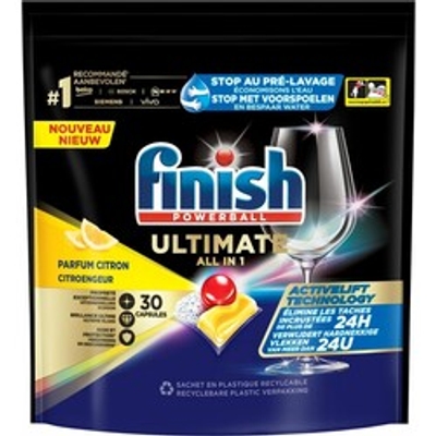 Finish Lemon vaatwastabletten  - 30 wasbeurten