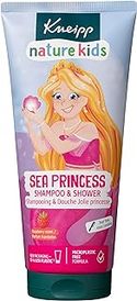 Kneipp Naturkind SeePrincess Shampoo & Douche - nature kids Sea Princess Shampoo & Shower - kinderdouchegel 2 in 1 met framboosgeur - tranenvrij en gemakkelijk te kammen - veganistisch 200 ml