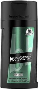 Bruno Banani Fragrance Douchegel, 3-in-1 douchegel voor lichaam, haar en gezicht, met aromatische herengeur, 250 ml