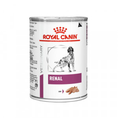 Royal Canin Veterinary Renal natvoer hond 4 trays (48 x 410 g) - natvoer honden