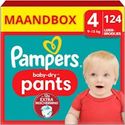Pampers Baby Dry Pants  luierbroekjes maat 4 - 124 stuks