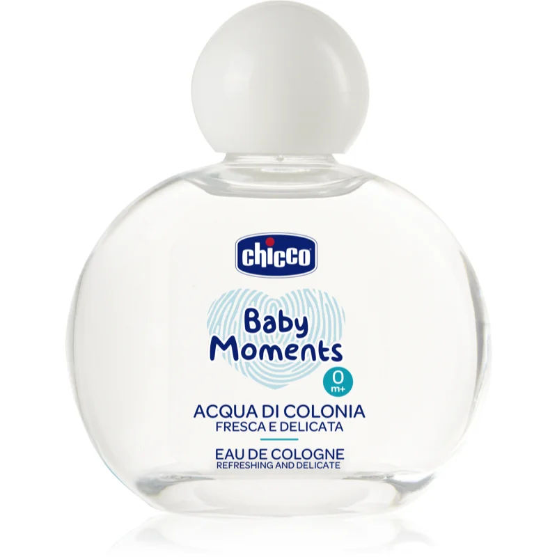 Chicco Baby Moments Refreshing and Delicate eau de cologne voor Kinderen vanaf Geboorte  100 ml